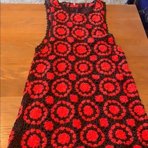 Mini crocheted dress